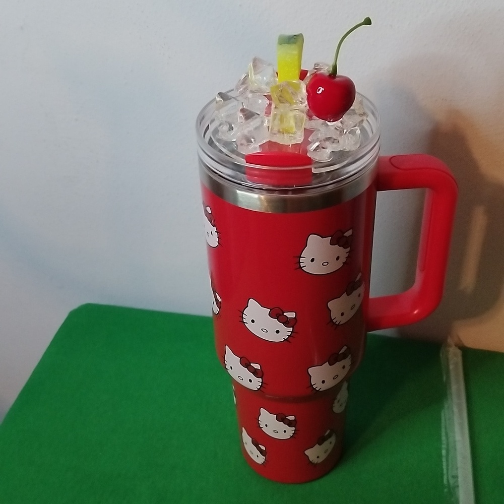 40 Oz. Stainless Steel Insulated Tumbler With Ice Topper - Picture 9 of 9